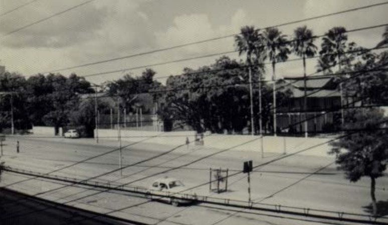 Sede do Curso de Arquitetura na Avenida Almirante Barroso - Foto: Ronaldo Carvalho, 1970
